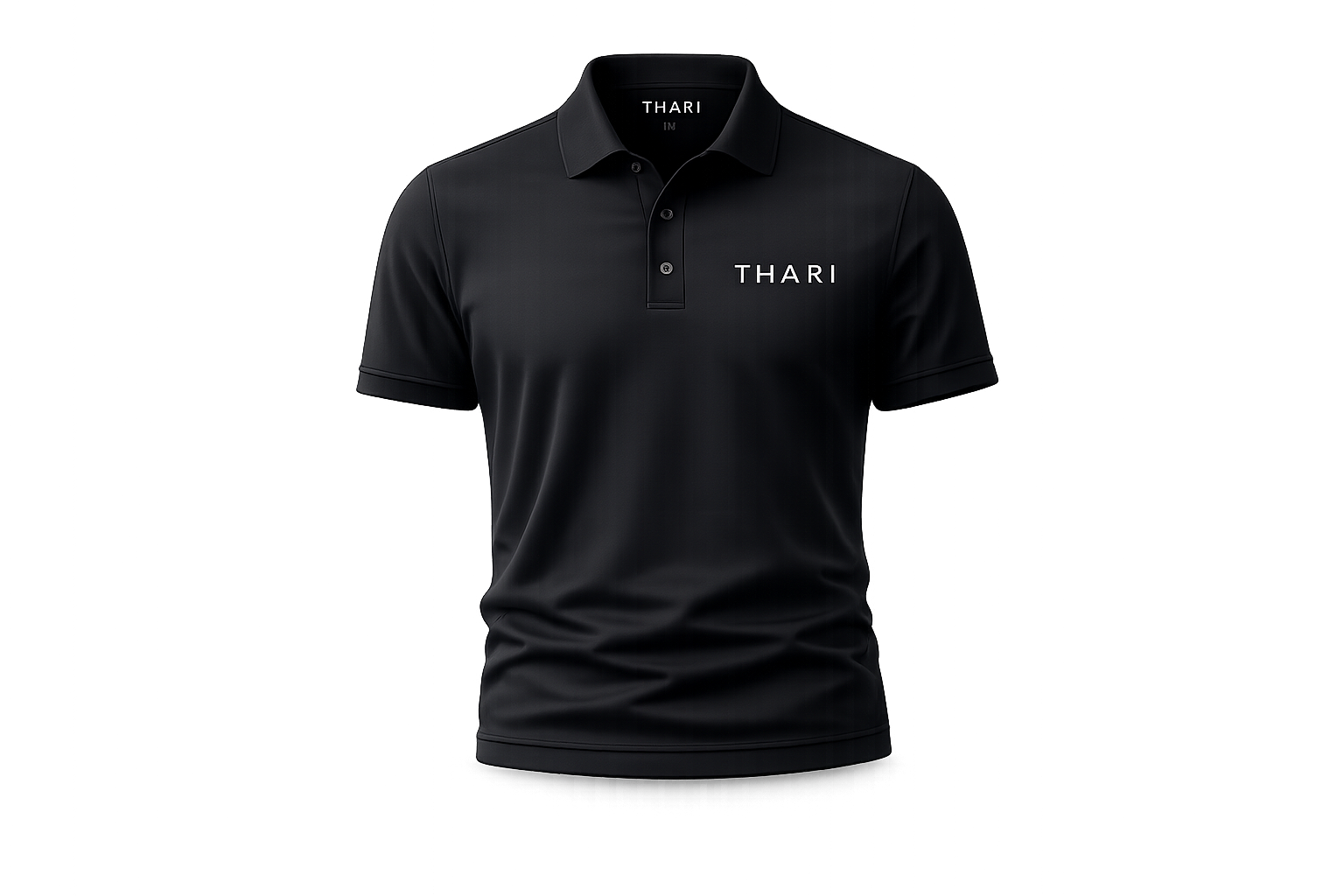 THARI Black Polo